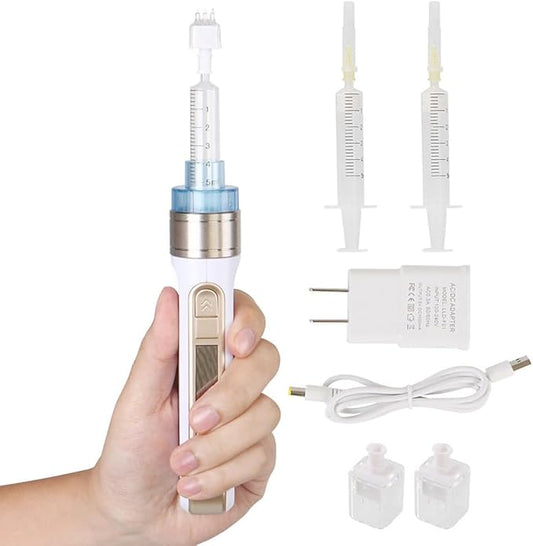 Facial Lifter Beauty Tools Skin Tightening Care Rechargeable Auto Injection Instrument Anti Aging Wrinkle Reducing Home Use