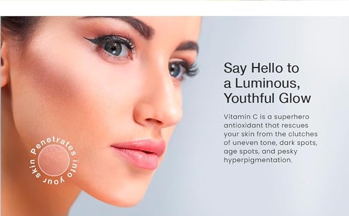 Pierre Freeman's Probiotic Skin Care Vitamin C Brightening Facial Serum (2 Oz)