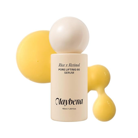 Rice x Retinol Pore Lifting Serum 40ml - 60% Rice Water, 98% Pure Retinol for Pore Tightening, Wrinkle Reduction, and Skin Firming - for Pore Improvement and Skin Hydration