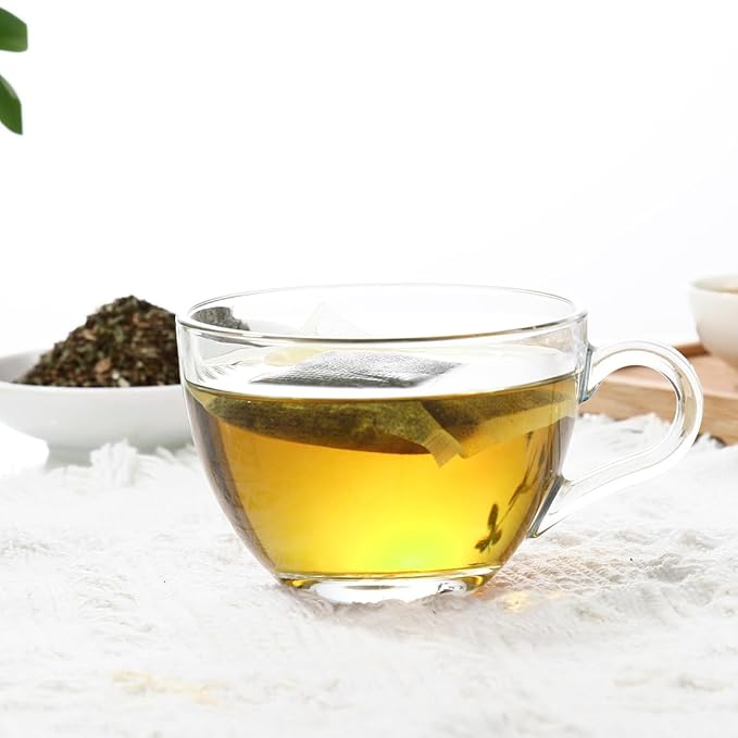 Premium 60 Spearmint Tea Bags, Made with 100% Natural Spearmint, Caffeine Free & No Additives.