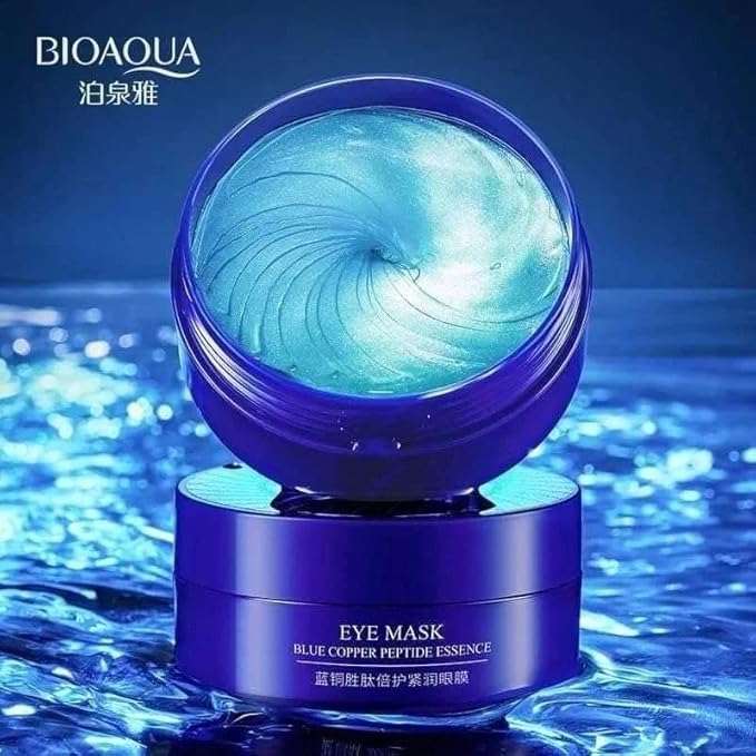 Peptides Hydrogel Eye Patches Eliminates Dark Circles Copper Blue 60 pcs