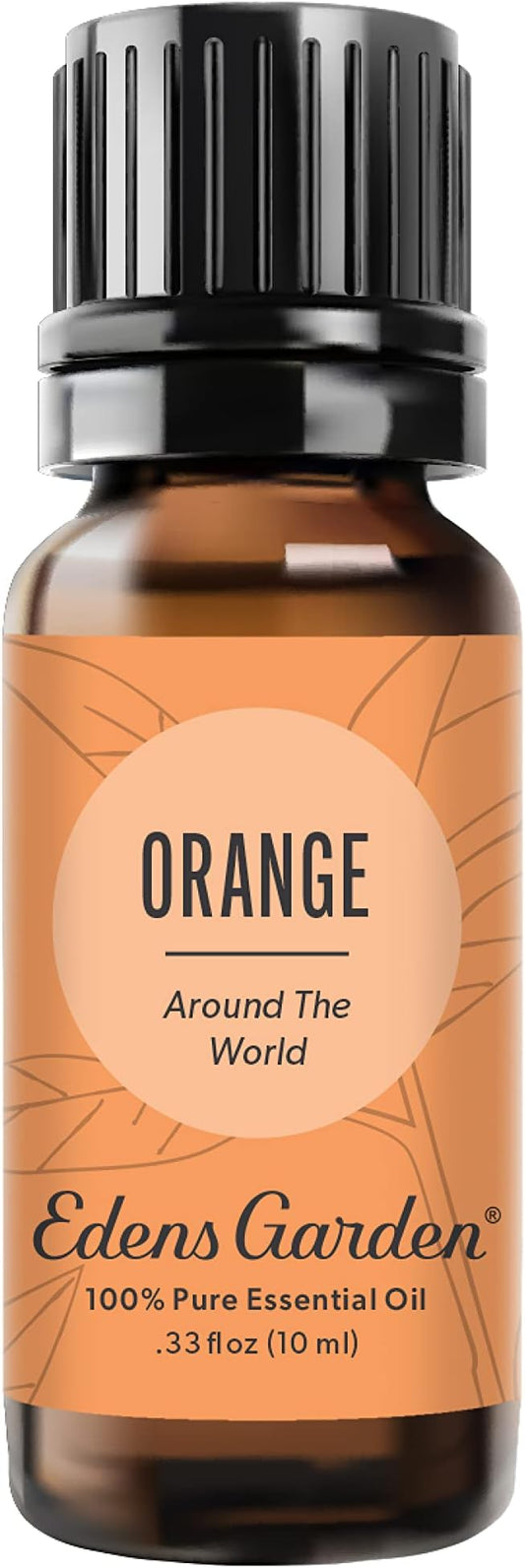 Edens Garden Orange Around The World Essential Oil- 100% Pure Premium Grade, Undiluted, Natural, Therapeutic, Aromatherapy, The Best for Diffuser, Skin, Candle, Laundry 10 ml (.33 fl oz)