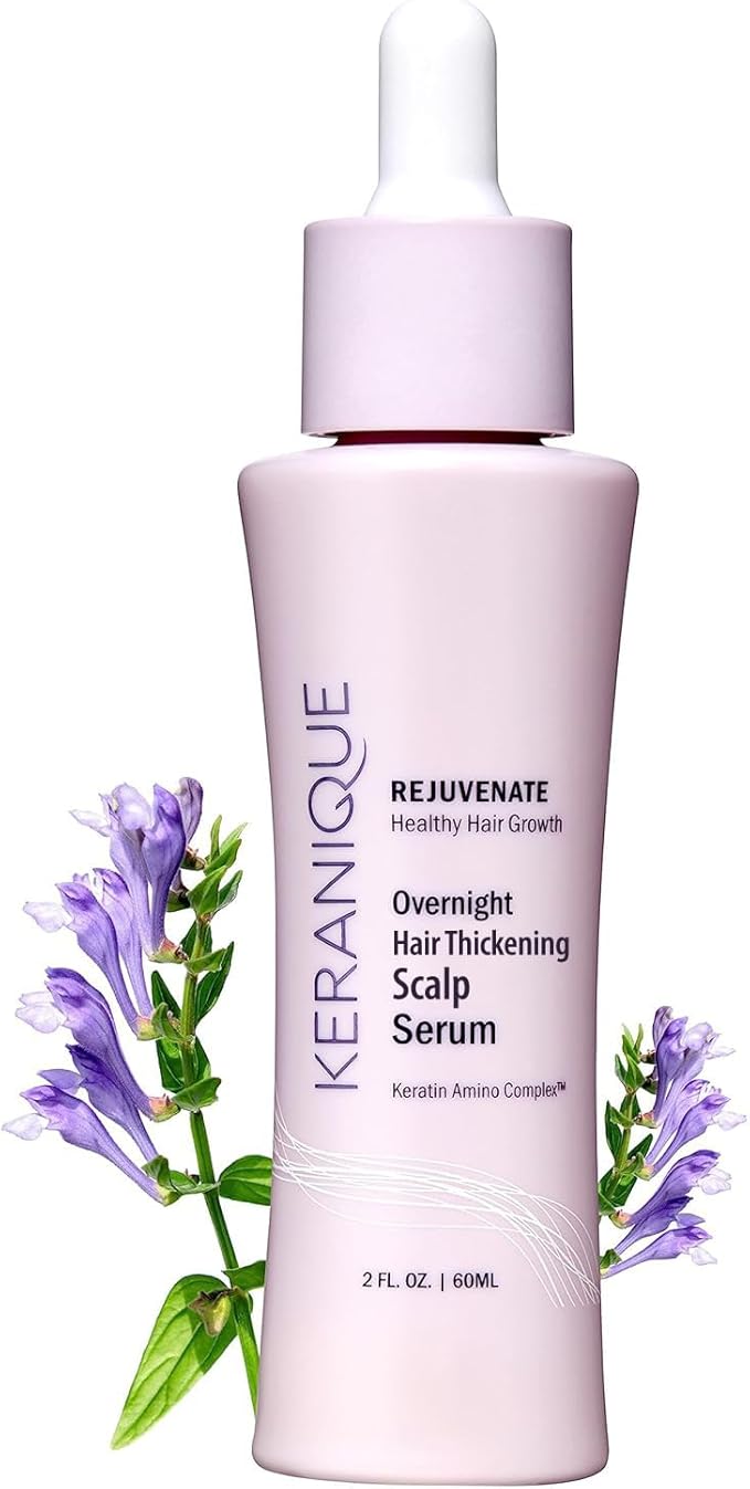 Scalp Support System: Keranique Supplements, Follicle Booster, Serum & Massager