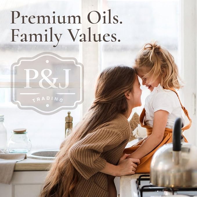 P&J Fragrance Oil Holiday Set | Mistletoe, Candy Cane, Wintermint, Apple Cider, Cranberry, and Forest Pine Candle Scents for Candle Making, Freshie Soap Making Supplies, Diffuser Oil Scents