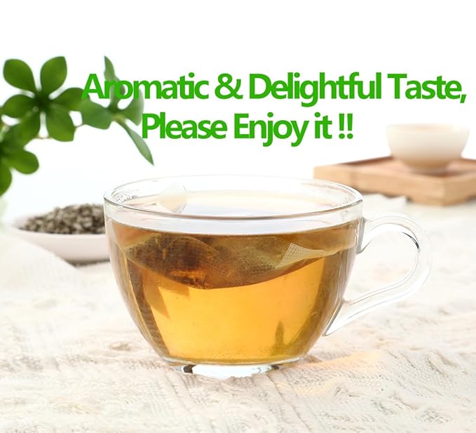 Premium 50 Sage Tea Bags, Made with 100% Natural Sage Leaves, No Additives & Caffeine Free.