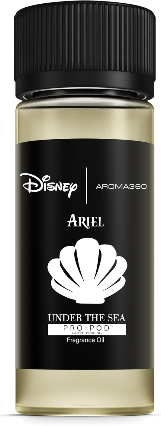 Aroma360 | Disney Under The Sea Pro-Pod Fragrance Oil Blend | The Little Mermaid | Princess Ariel | Luxury Essential Oil | Aromatherapy Scent Diffuser Oil | Bergamot, Ivy and Ocean 1.7 fl oz, 50 mL