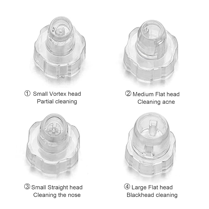 Facial Care Face Cleaning Tool Skin Beauty Set Hydro Dermabrasion Water Peeling 8pcs Elitzia ETAF133T (White)