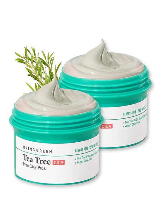 BRING GREEN Tea Tree Cica Pore Pack (Tea Tree Cica Pore Clay Pack)