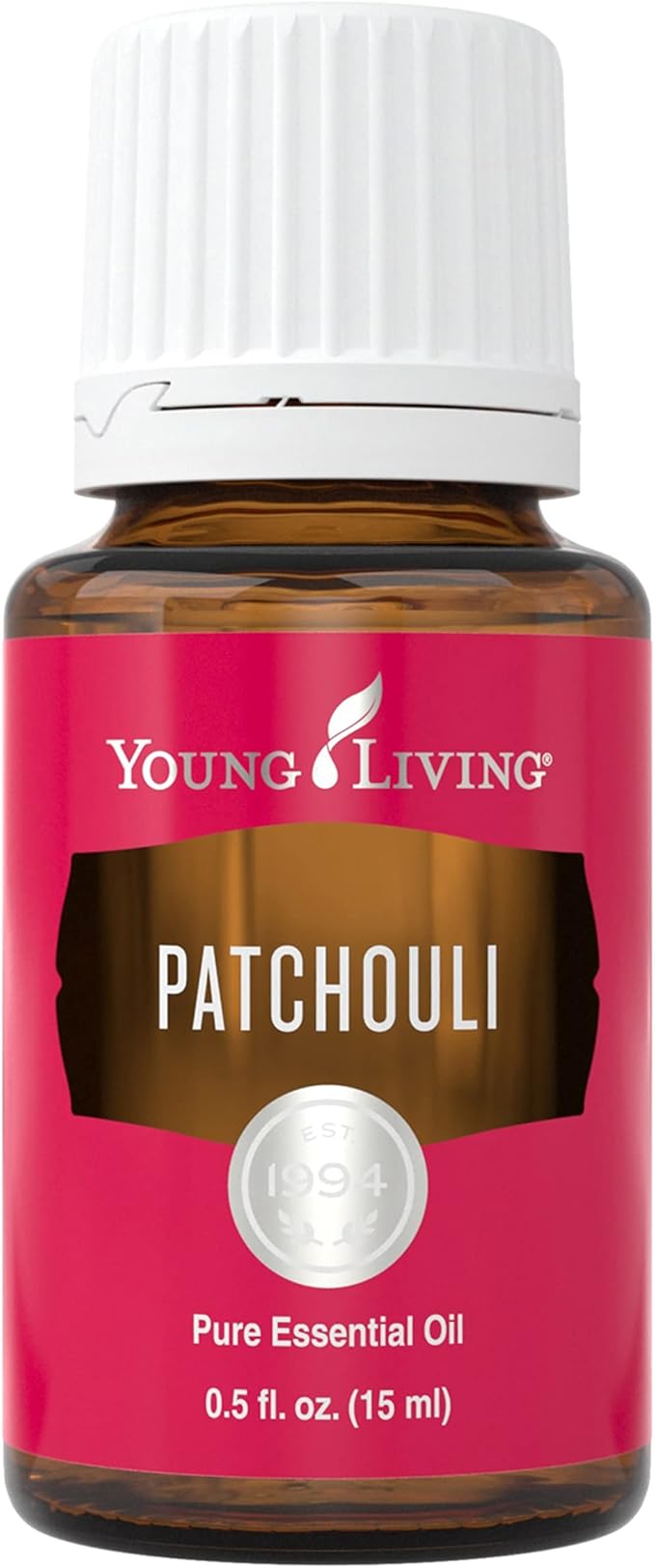 Young Living Patchouli Essential Oil 15ml - Pure, Earthy Aroma for Relaxation, Meditation, Peace, and Grounding - Premium Quality