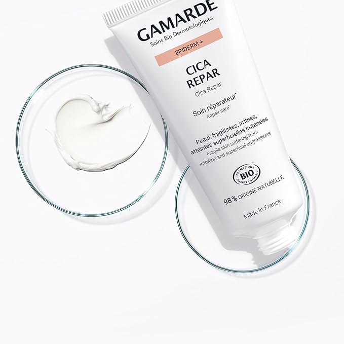 Cica Repair - Natural Origin Face Moisturizer - Fragrance-Free for Fragile and Damaged Skin - for Adults and Children 3 Plus - 1.41 oz