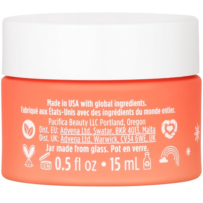 Pacifica Glow Baby Brightening Eye Cream – Vitamin C Under Eye Cream for Dark Circles & Puffiness, Caffeine-Infused Eye Brightener for Tired Eyes Fragrance-Free 0.5 oz Clean Vegan Dermatologist Tested