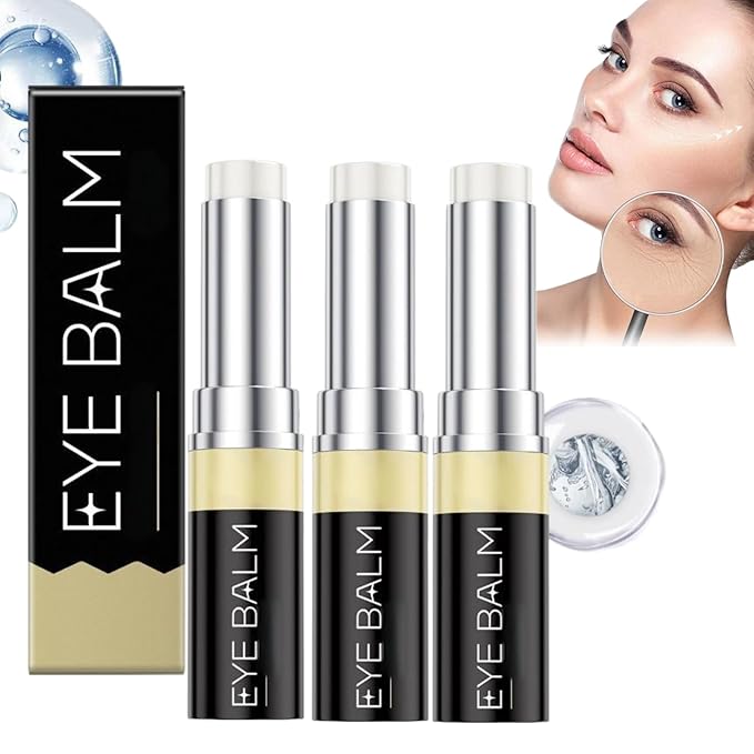 Eye Serum Stick, Stick For Under Eye Bags, Eyebalm,Deeply Moisturizes,Reduce Fine Lines (3pcs)