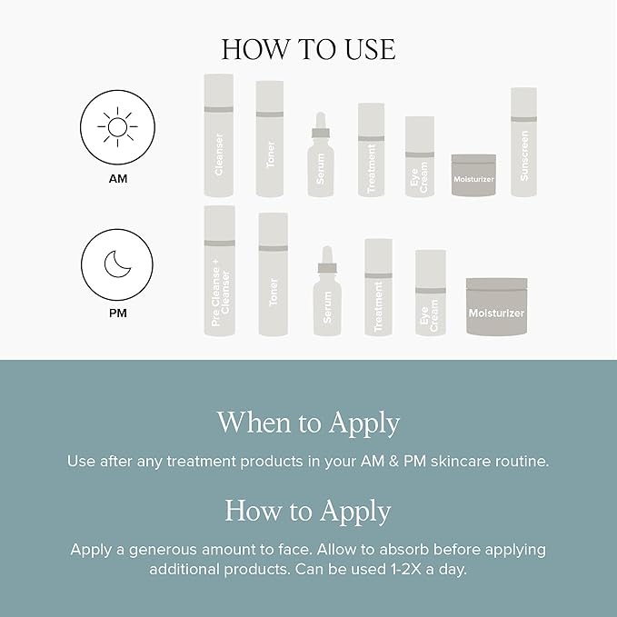 DRMTLGY Peptide Night Cream Face Moisturizer. Fragrance Free and Oil Free Hydrating Facial Moisturizer for All Skin Types. 2.1 oz