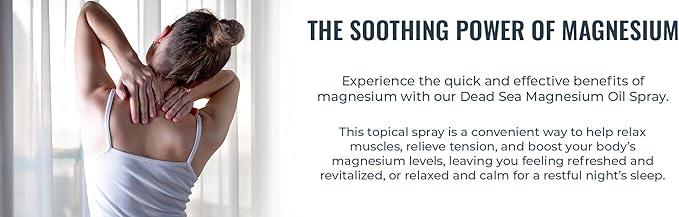 Natural Elephant Dead Sea Magnesium Oil Spray for Topical Use | 100% Pure | 6.7 fl oz (Pack of 3) | Promotes Relaxation and Well-Being