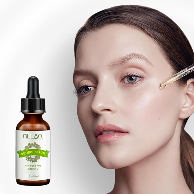 Retinol Serum in Squalane, High-Strength Anti-Aging & Skin Smoothing Formula for All Skin Types - 30ML Per Bottle