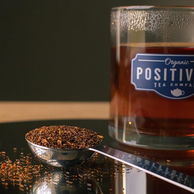 Organic Positively Tea Company, Red Christmas Rooibos Tea, Loose Leaf, 4 Ounce