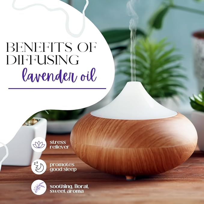 GreenHealth - 16 fl oz - Lavender Essential Oil - 100% Pure Essential Oil - Aluminum Bottle