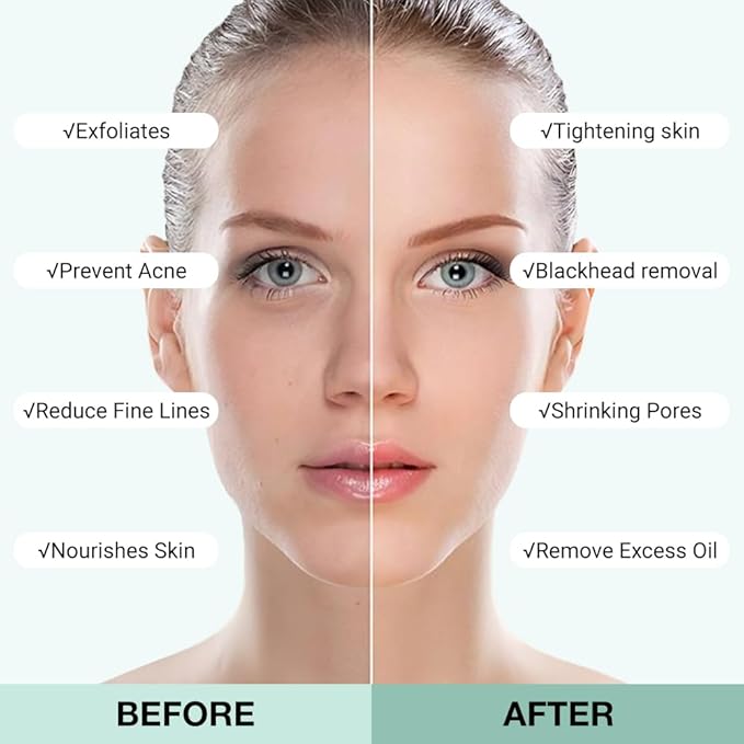 Clay Mask For Face, Vitamin C Face Masks with Turmeric and Kaolin Clay, Deep Cleansing Pores, Skincare Facial Mask for Refining Pores and Controlling Oil, (Mugwort)