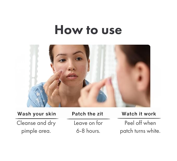 Korean Pimple Patches with Salicylic Acid - Invisible Pimple Patch - Hydrocolloid Acne Patch - Premium Zit sticker 48 Count 2 Sizes (10mm & 12mm)