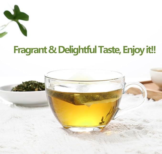 Premium 60 Parsley Tea Bags, Made with 100% Natural Parsley Leaves, Caffeine Free & No Additives.