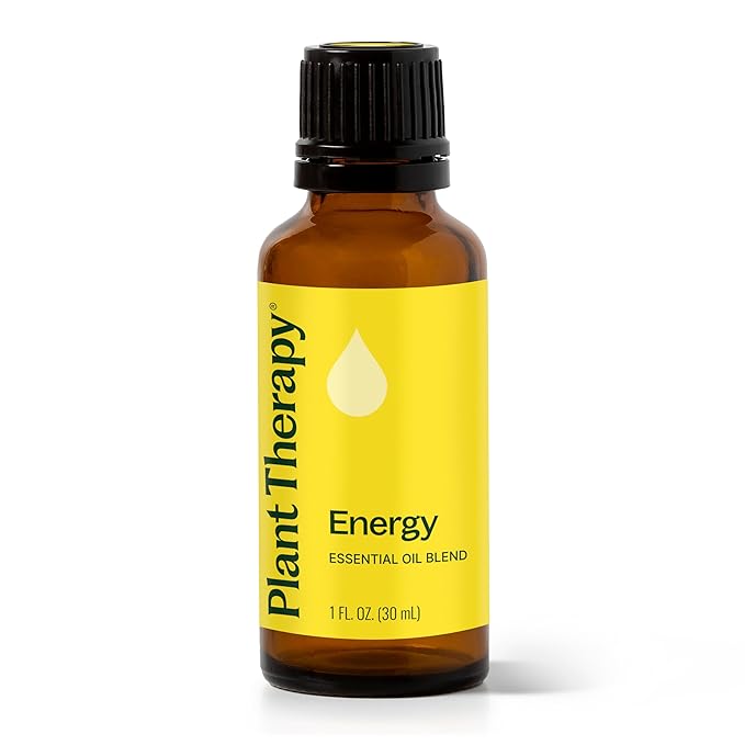 Plant Therapy Energy Essential Oil Blend 30 mL (1 oz) Refreshing, Energizing Blend 100% Pure, Undiluted, Natural Aromatherapy, Therapeutic Grade