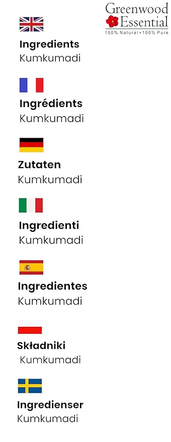 Pure Kumkumadi Oil For Blemishes Free and Radiant Skin with Glass Dropper Premium Therapeutic Grade for Hair, Skin & Aromatherapy 30ml (1 oz)