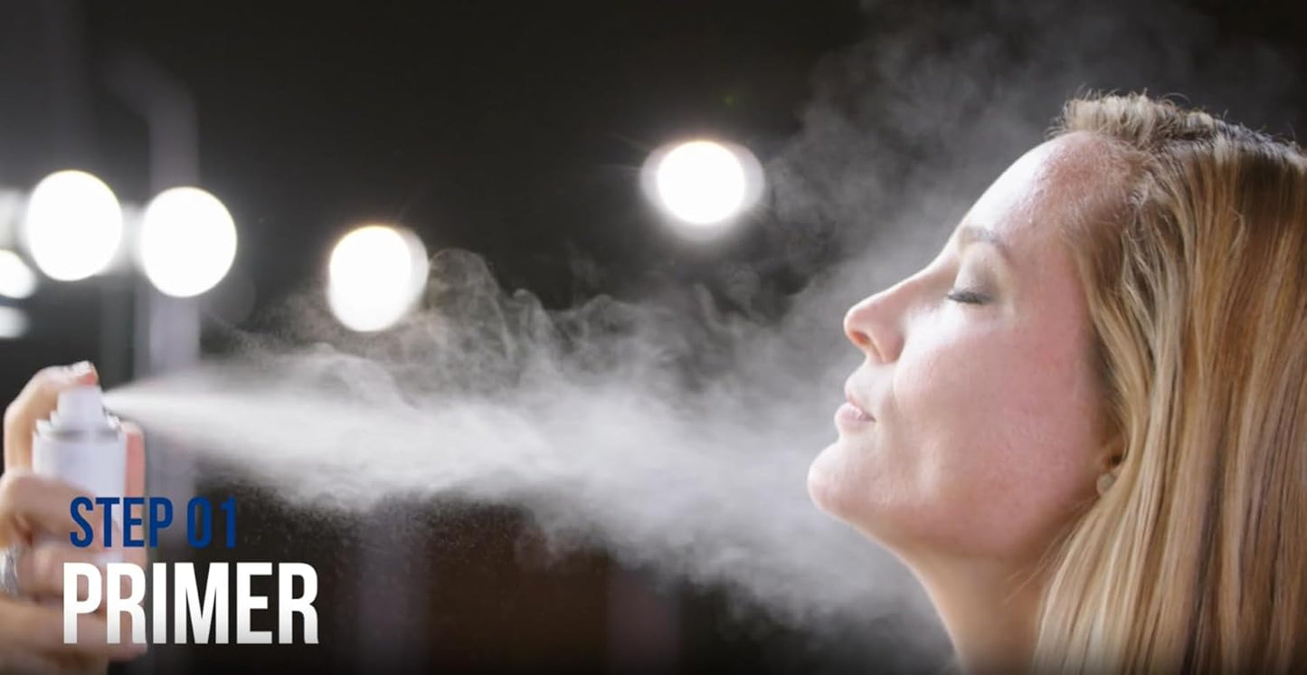 NV Perfecting Fine Mist Primer Buildable Coverage Professional Airbrush Makeup with Plant-based Stem Cell Polypeptides, Vitamins A, D, E and Aloe, 1.5 ounces, PRIMER