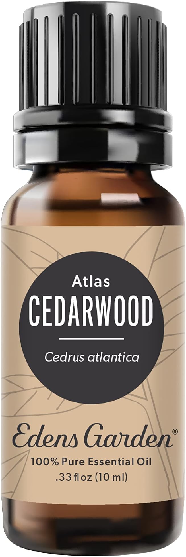Edens Garden Cedarwood- Atlas Essential Oil- 100% Pure Premium Grade, Undiluted, Natural, Therapeutic, Aromatherapy, The Best for Diffuser, Candle, Laundry, Hair 10 ml (.33 fl oz)