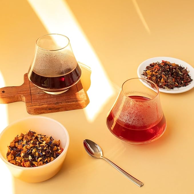 Organic Positively Tea Company, Coco Berry Mango, Herbal Tea, Loose Leaf, 4 Ounce