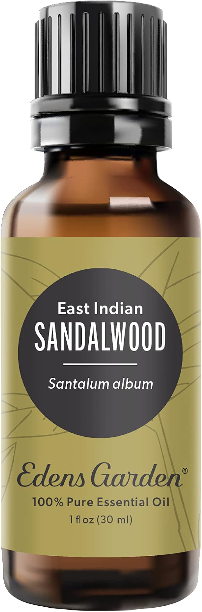 Edens Garden Sandalwood- East Indian Essential Oil- 100% Pure Premium Grade, Undiluted, Natural, Therapeutic, Aromatherapy, The Best for Diffuser, Face, Hair, Humidifiers 30 ml (1 fl oz)