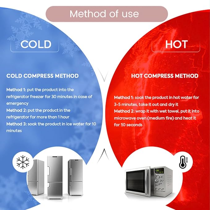 Reusable Gel Eye Ice Pack, Cooling Eye Pad, Hot ＆ Cold Treatment for Eye Strain, Eye Swelling, Eye Redness, Puffy Eyes, Dark Circles, Smooth Fine Lines, and Eye Recover Surgery. (Pink ＆ 10PCS)