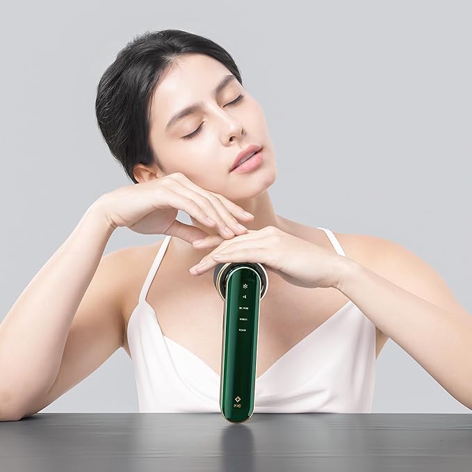 JOVS Blacken PRO Skincare Device, LED Light Therapy Beauty Device for Face, Ice-Cooling Contact, 3 Modes and Portable Skin Care Tools for Home Use