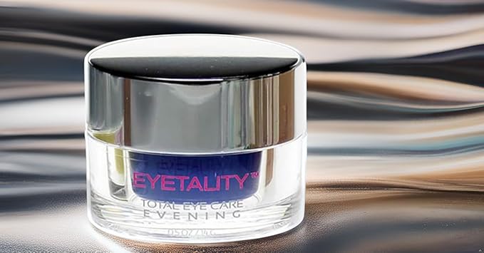 Serious Skincare - Eyetality PM Eye Night Cream with Resveratrol - Keratin & Lash Boosting Peptides for Thicker, Longer Lashes - Antioxidant-Rich to Treat Under Eye Signs of Aging 0.5 FL.Oz.