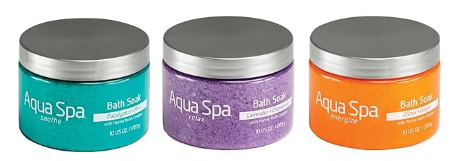 Aqua Spa Energize Bath Soak, 10 Ounce
