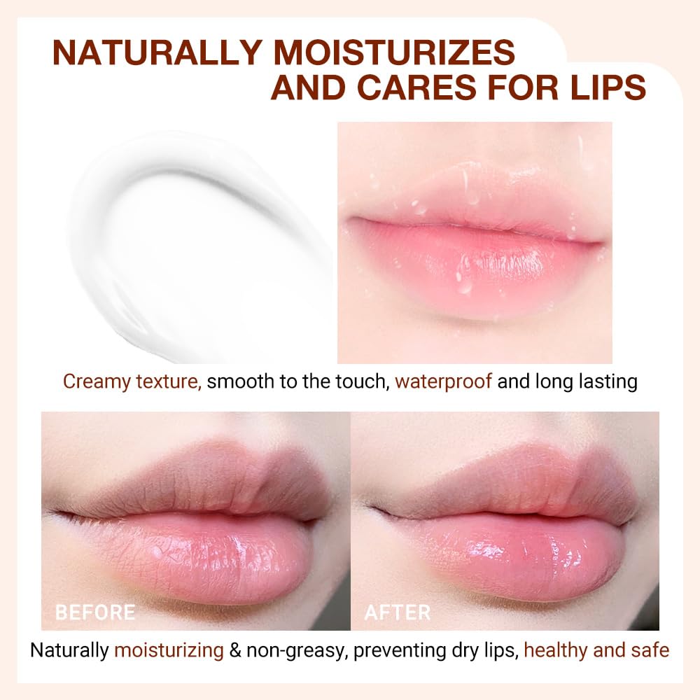 evpct 4Pcs Magic Color Changing Lipstick Long Lasting Waterproof 24 Hours Original for Women, Honey Orange Raspberry Strawberry Pink PH Mood Permanent Color Changing Lipstick Lip Balm, labial magico