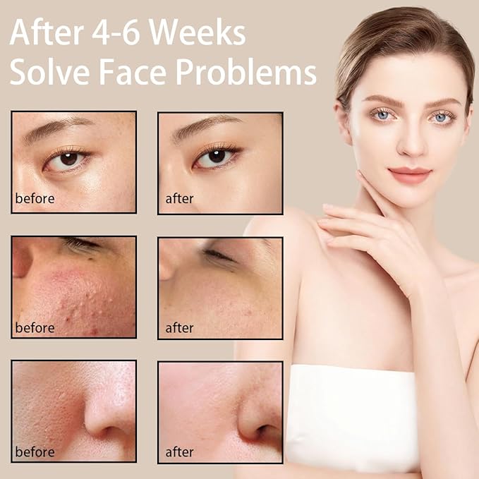 K11 LED Red Light Therapy Face Mask | 7-Color Rejuvenating Facial Skin Care Set | Portable Anti-Aging Mask for Home & Travel Use