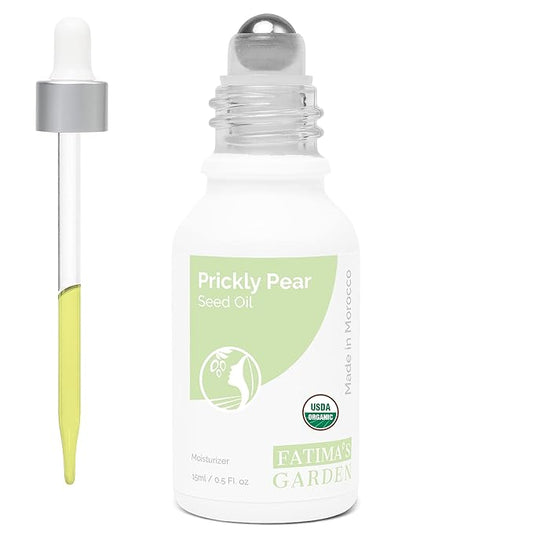 Fatima's Garden Prickly Pear Seed Oil - Organic Anti-Aging Serum, 15ml