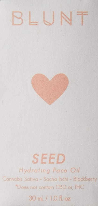 Hemp Seed Hydrating Face Oil | Luxury Moisturizing Serum for All Skin Types | Vegan, Cruelty-Free Facial Care, 1.0 Fl. Oz.