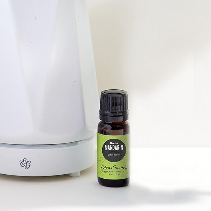 Edens Garden Mandarin- Green Essential Oil- 100% Pure Premium Grade, Undiluted, Natural, Therapeutic, Aromatherapy, The Best for Diffuser, Candle, Humidifiers, Kid Safe 30 ml (1 fl oz)