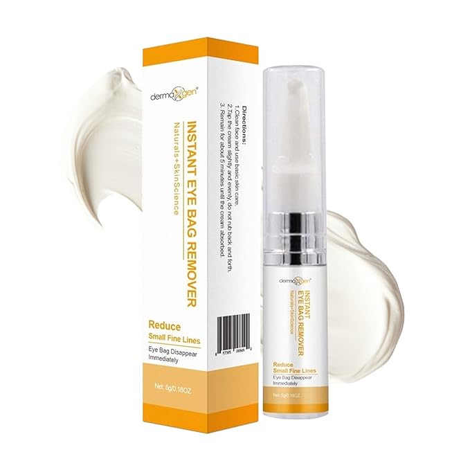 Instant Eyebag Remover Anti Aging Reduce Dark Circles, Puffiness, Under Eye Bags, Wrinkles & Fine Lines For Men & Women