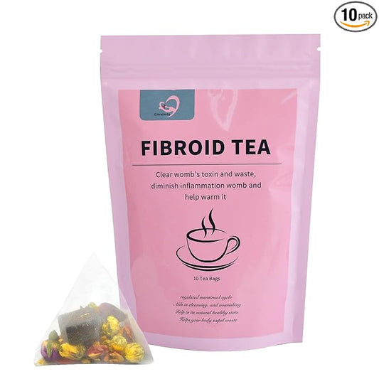 Hiherbs Fibroid Tea for Women Shrink Ovarian Cysts, Natural Remedy for Women Pregnancy Detox and Cleanse the Womb Fertility Tea for Women