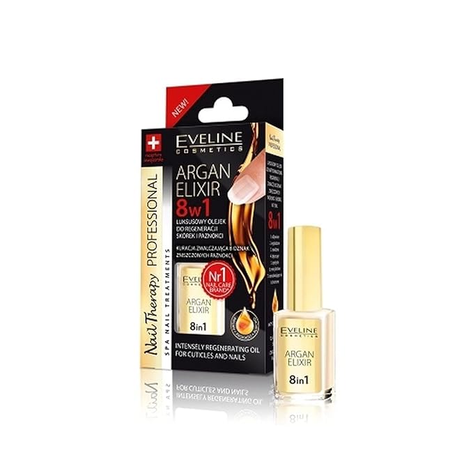 Argan Elixir 8 in 1 Intensely Regenerating Oil for Cuticles & Nails