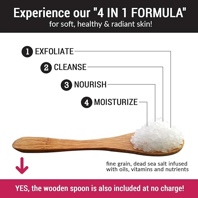 pureSCRUBS Rose Body Scrub + Rose Body Oil Bundle