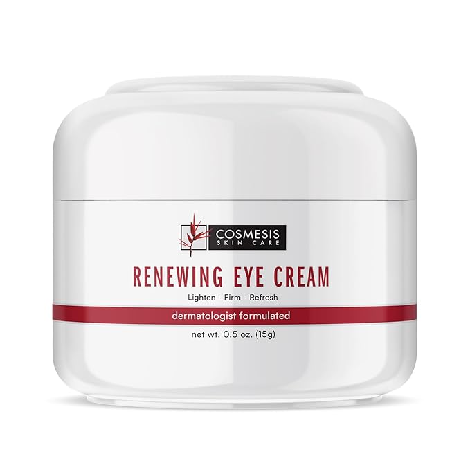 Renewing Eye Cream - Minimize Fine Lines, Promote Hydration & Skin Rejuvenation with Plant-Based Formula - 0.5oz