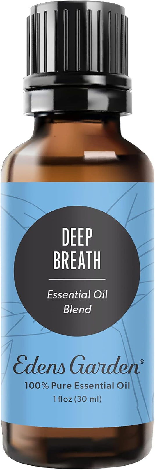 Edens Garden Deep Breath Essential Oil Blend- 100% Pure Premium Grade, Undiluted, Natural, Therapeutic, Aromatherapy, The Best for Skin, Humidifiers, Candle 30 ml (1 fl oz)
