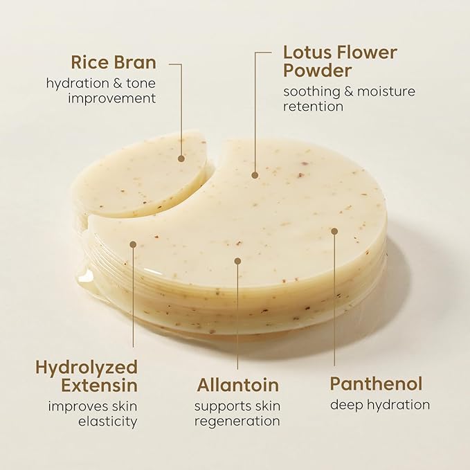 THANKYOU FARMER Rice Pure Jelly Eye Patch 60 Patches