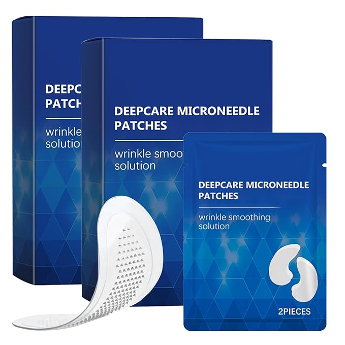 Novalift Microglow Eye Patches, 6 Pairs Hyaluronic Patches for Under Eyes Bags and Wrinkles, Women Face Microglow Eye Mask Deep Care Facial Wrinkle Patches for Hydration & Soothing