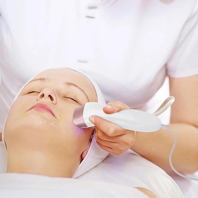 Skin Tightening Machine for Face - Anti-Aging Wrinkle Reduction for Facial Neck Lifting, Firming, Massaging and Toning Home Use 3 in 1 Upgraded Version