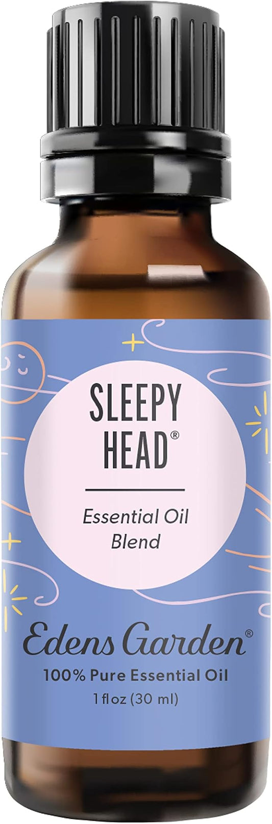 Edens Garden Sleepy Head Essential Oil Blend- 100% Pure Premium Grade, Undiluted, Natural, Therapeutic, Aromatherapy, The Best for Candle, Humidifiers, Kid Safe 30 ml (1 fl oz)