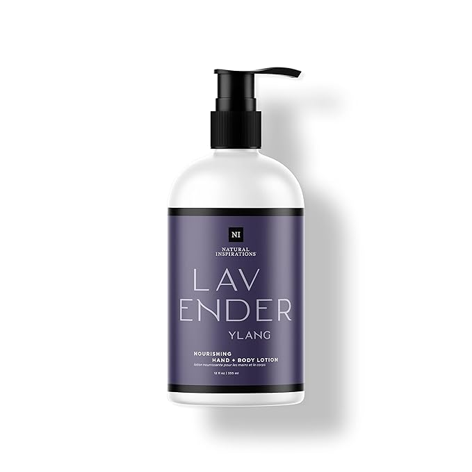 Natural Inspirations Lavender Ylang Nourishing Hand + Body Lotion 12oz